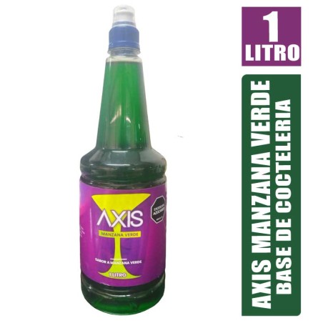 BASE DE COCTELERIA AXIS MANZANA VERDE X 1000ML