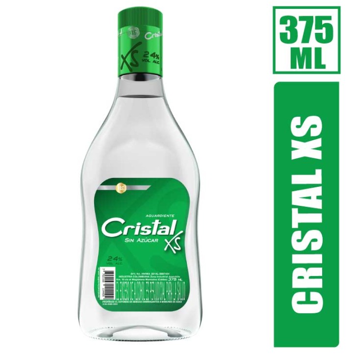 AGUARDIENTE CRISTAL XS X 375ML