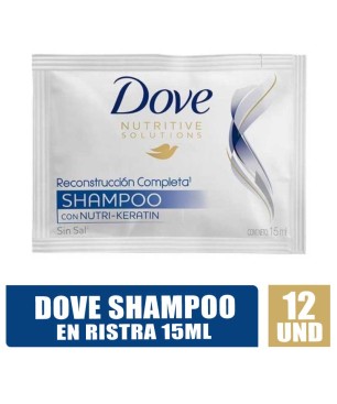 SHAMPOO DOVE RISTRA 15ML X 12UND