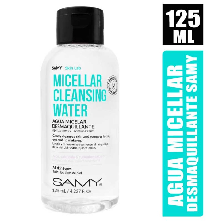 AGUA MICELLAR DESMAQUILLANTE SAMY X 125ML