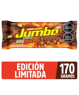 CHOCOLATINA JUMBO CHOCO AREQUIPE X 170GR