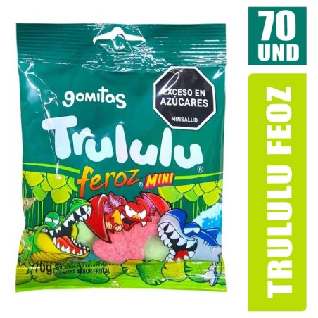 GOMAS TRULULU FEROZ MINI X 70GR