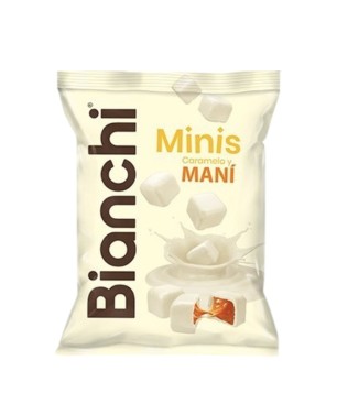 BIANCHI CHOCO SNACKS MINIS CARAMELO Y MANI X 45GR