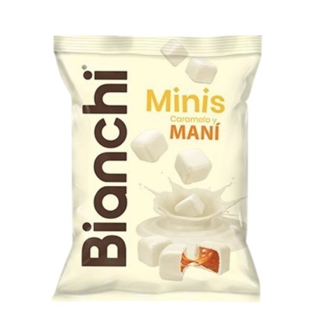 BIANCHI CHOCO SNACKS MINIS CARAMELO Y MANI X 45GR